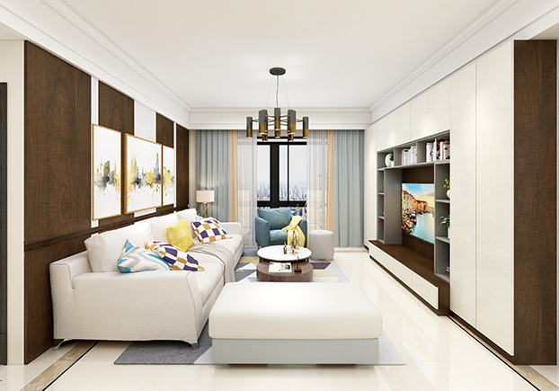 86㎡現(xiàn)代簡約，輕松與端莊，簡約與時(shí)尚