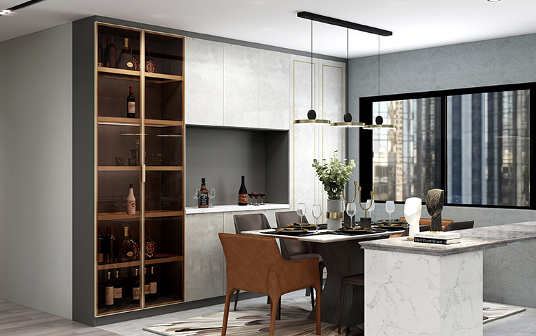加盟全屋定制家具代理可靠嗎？定制餐邊柜如何設(shè)計(jì)更實(shí)用