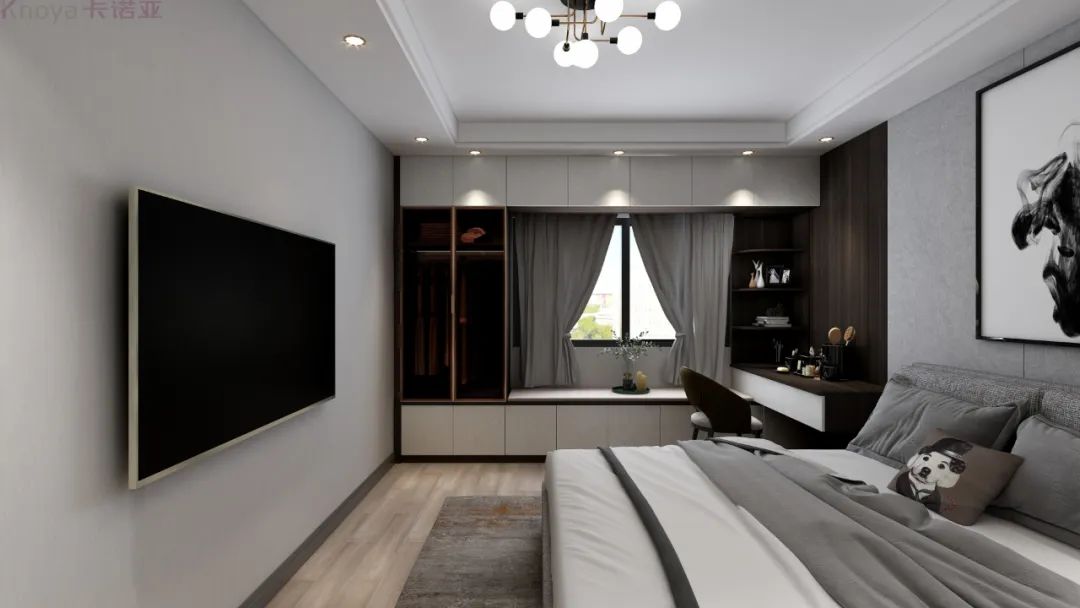 客廳做書柜、臥室設(shè)閱讀角