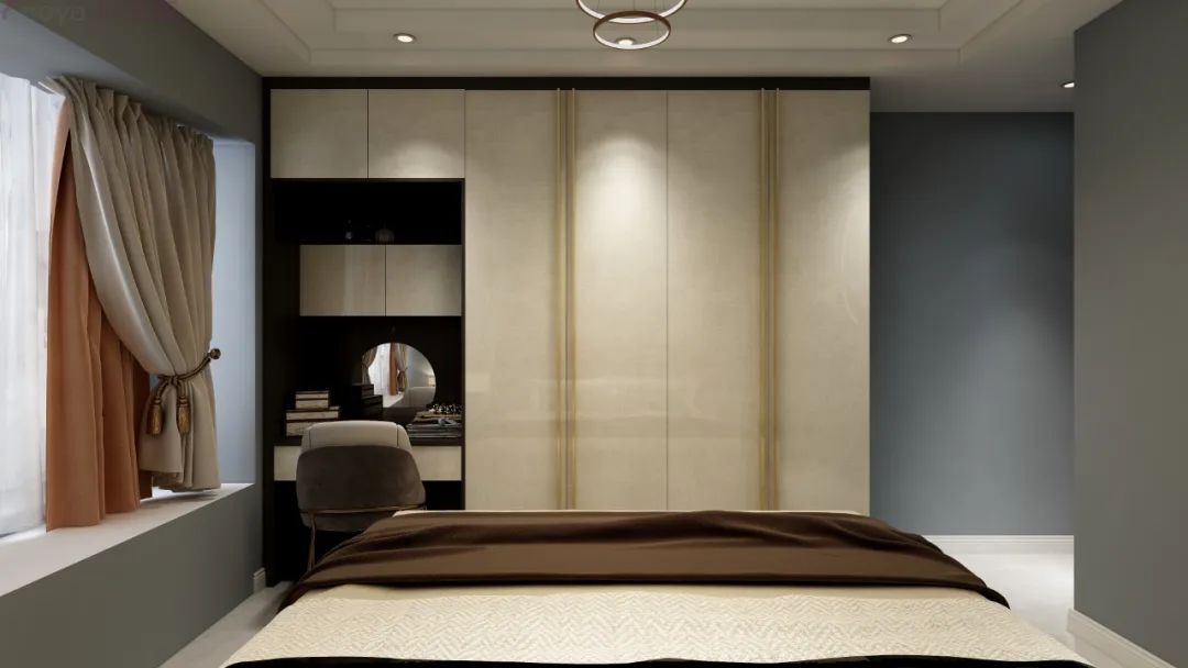 臥室設(shè)計案例分享，這樣設(shè)計，全家老小都睡得香