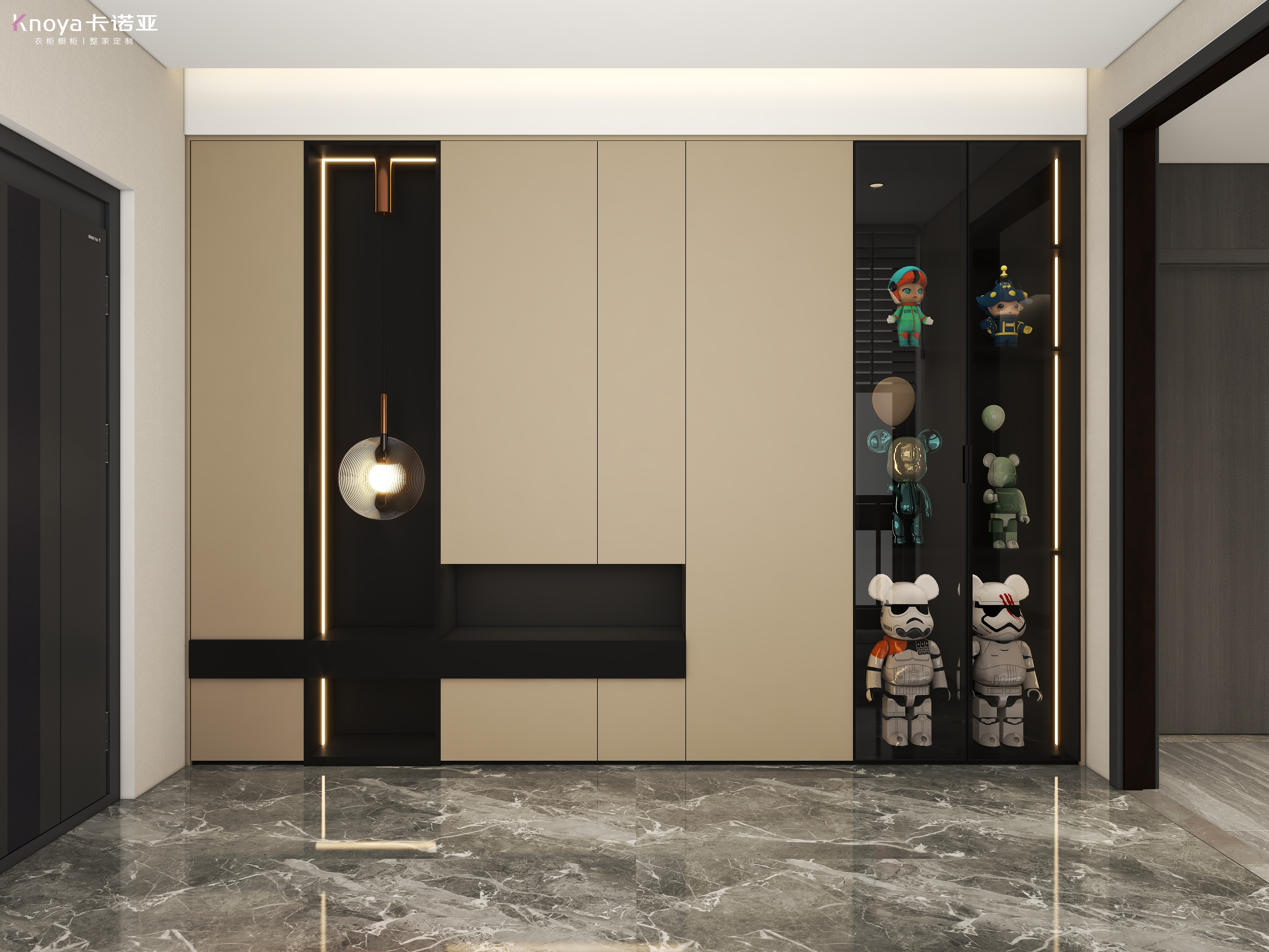 卡諾亞入戶，玄關