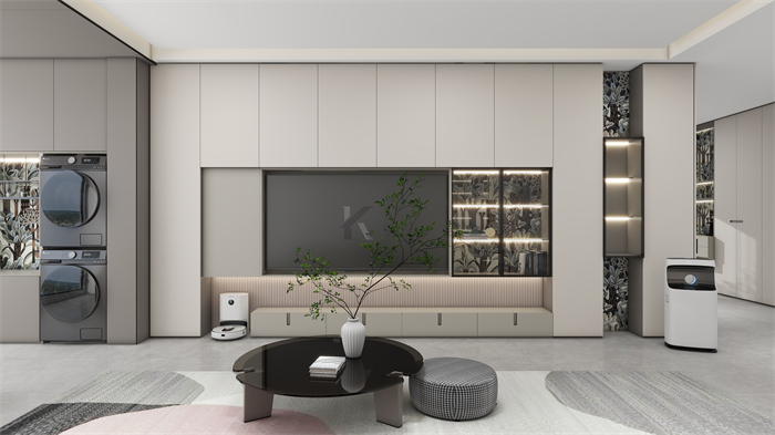 整家定制方案，全屋空間一體化設計、一站式配齊