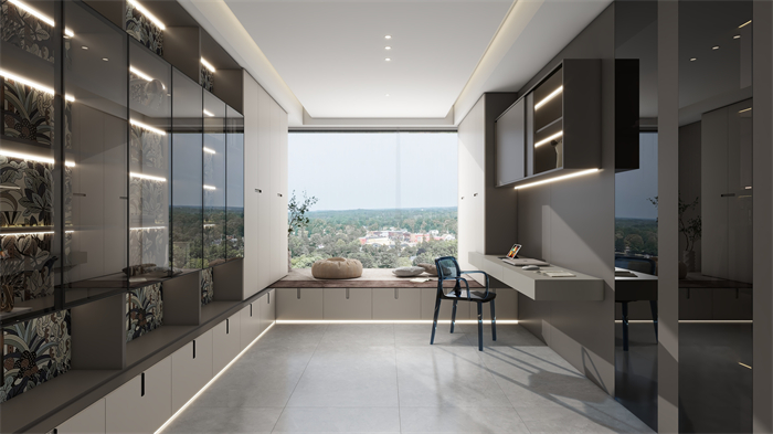 整家定制方案，全屋空間一體化設計、一站式配齊