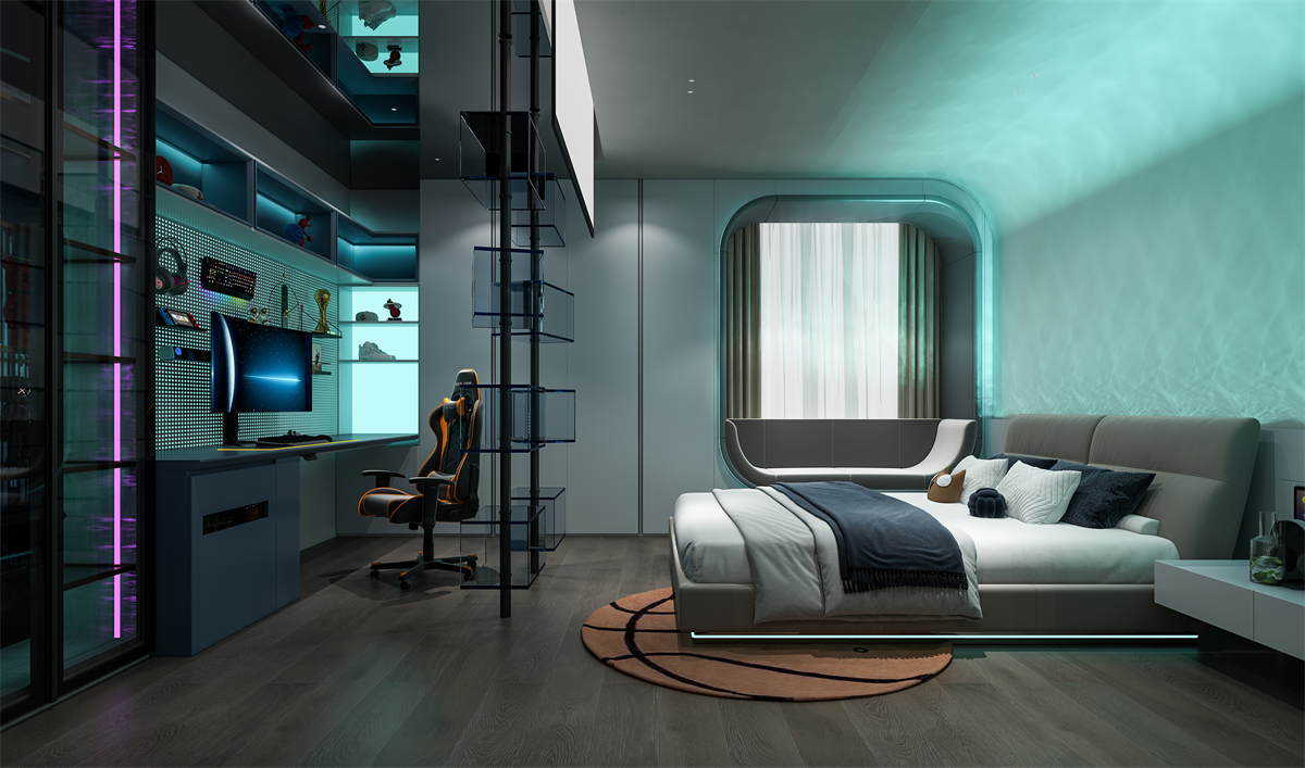 臥室系統(tǒng)：從游戲到生活，一站式電競(jìng)房設(shè)計(jì)全攻略
