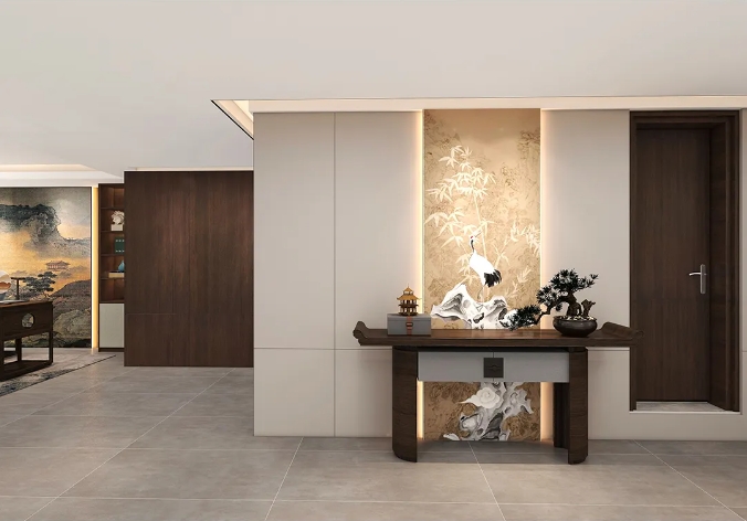 宋風(fēng)雅韻丨193㎡宋式美學(xué)雅居，新中式風(fēng)格的天花板